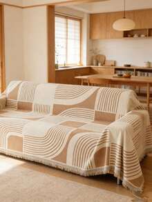 Vỏ bọc ghế sofa bằng vải chenille, phủ toàn bộ, dày dặn, đơn giản, phù hợp cho mọi mùa, vỏ bọc đệm sofa. - Màu sắc - Xem 4
