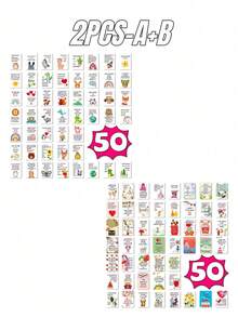 2 包可爱励志卡片，包含励志明信片、励志便笺卡、励志语录卡、祈祷祝福正能量卡。 - 多色 - 查看 14
