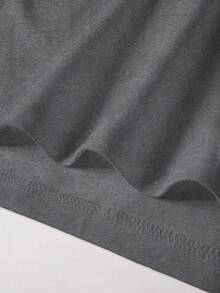 Manfinity Joysei Floral Grey Standard Fit T-Shirt For Men - Grey - View 4