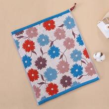 2-3条/套加厚柔软吸水毛巾，提花织造四层纱布毛巾，适合居家、旅行、返校、美容院、家庭浴室、淋浴、酒店、运动、家居必备、毛巾、护肤 - 彩色 - 查看 11