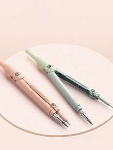 Bộ dụng cụ 3 trong 1 gồm compa, thước kẻ và bút chì, thích hợp cho học sinh, văn phòng phẩm và đồ dùng học tập, dụng cụ đo lường, vẽ, văn phòng phẩm, đồ dùng học tập. - Bộ - Xem 2