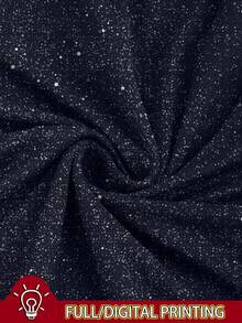 Glimmora Women's Plunging Neck Fashion Halter Dress - Multicolor - View 5