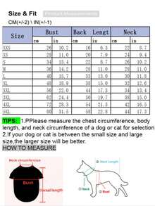 PETSIN 1 chiếc áo tank top cho chó/mèo màu vàng chấm bi in hình quái vật hoạt hình, thoáng khí và thoải mái. - Nhiều màu - Xem 8