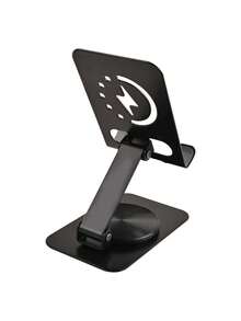 Soporte de metal giratorio multifuncional con enfriamiento, plegable, elevador de escritorio para tablet y teléfono, soporte portátil para transmisión en vivo - Varios - Ver 4