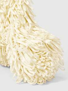 ROMWE Kawaii Cute Puppy Tassel Shoulder Bag For Women - Beige - View 5