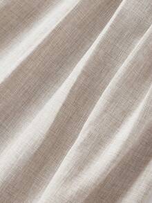 SHEIN MOD Petite Fit For The 150-160cm, Petite Perfect, Women's Elegant Tie-Waist Sleeveless Dress, Summer - Apricot - View 4