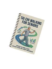 1pc Tai Chi Themed Planner, 50 Pages, Spiral-Bound Notebook, Perfect Gift For Tai Chi Enthusiasts Suitable For Study Office Work And Back-To-School Season - 28-Day Tai Chi Spiral Step - View 8