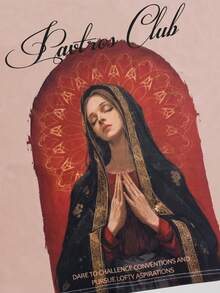 PAVTROS Áo thun nam thời trang in hình thánh nhân theo yêu cầu - Hồng - Xem 7