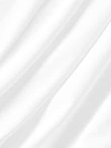 SHEIN MOD Petite 女士纯色心形领短花瓣袖前系带连衣裙 - 白色 - 查看 4
