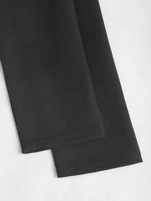 Sweetra Bộ vest và váy quây dáng ôm thanh lịch mùa Thu/Đông mới, thích hợp cho công sở. - Màu xám đen - Xem 5