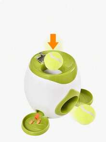 Juguetes para mascotas de comercio transfronterizo, que incluyen máquinas de recompensa de entrenamiento interactivo para perros, dispensadores automáticos, dispensadores de pelotas de tenis y dispensadores de alimentos, todos son juguetes diseñados para perros. - Multicolor - Ver 1