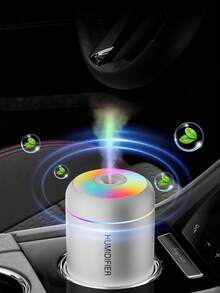 1PC Mars Planet Humidifier USB Mini Car Desktop Silent Large Mist 7 Color Night Light For Home Air Conditioning Room Decoration - general purpose - View 6