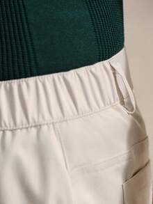 男士纯色直筒卡其裤，适合秋季网球、学院风、高尔夫等场合，父亲节礼物之选。 - 杏色 - 查看 9