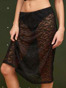 COUREZ Women Skirts - Black - View 7