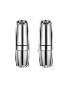 Teckwe 1. Máy xay muối và tiêu điện cảm ứng trọng lực, máy xay tự động mini, độ mịn có thể điều chỉnh, chất liệu thép không gỉ bền bỉ, thao tác bằng một tay, dụng cụ xay hiệu quả, dùng trong nhà bếp, sử dụng hàng ngày, nấu ăn, nướng BBQ, tiệc tùng, lễ hội, dụng cụ nhà bếp thiết yếu, vật dụng gia đình phổ biến. Người mua cần mua thêm 6 pin AAA. - Nhiều màu - Xem 11