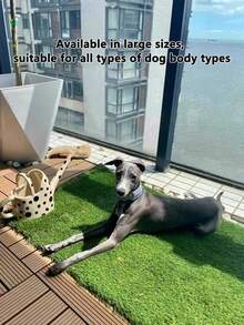 Pet Lawn Pee Pad, Dog Toilet, Fake Grass, Potty Training Mat, Artificial Grass Pad - Multicolor - View 4