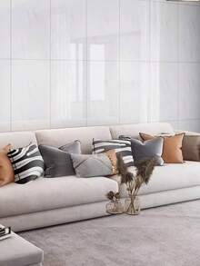 30 miếng dán tường giả đá cẩm thạch tự dính, chất liệu vinyl, chống thấm nước, thích hợp trang trí nhà bếp, phòng ngủ, phòng khách, phòng tắm, nhà cửa. - Nhiều màu - Xem 3