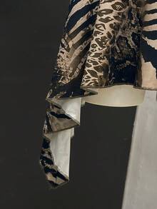 StreetHx Women's Bohemian Style Animal Print V-Neck Halter Dress - Multicolor - View 4