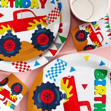 Bộ đồ dùng dùng một lần hình xe đạp leo núi gồm đĩa, khăn ăn và cốc, phục vụ 20 người. Bộ đồ dùng tiệc dùng một lần này (bao gồm đĩa, khăn ăn và cốc) rất phù hợp cho các bữa tiệc sinh nhật, đám cưới và dã ngoại gia đình. - Xem 6