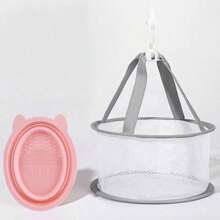 1 buah/2 buah warna Pink/Abu-abu/Ungu, Alat Pembersih Kuas Makeup, Set Alat Pembersih Kuas Kosmetik yang Dapat Diperpanjang & Digunakan Kembali, Untuk Kuas, Puff Bedak, dan Spons, Set Aksesoris Makeup, Hadiah - MultiWarna - View 11