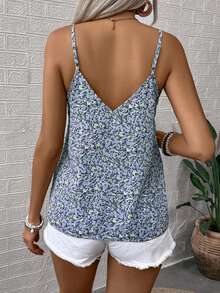 EMERY ROSE 女士碎花休闲吊带背心 - 彩色 - 查看 2