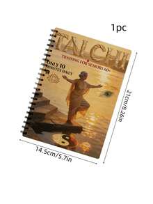 1pc 28-Day Tai Chi Progression Plan Suitable For Seniors - multicolor - View 5