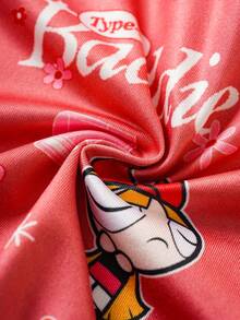 THE POWERPUFF GIRLS X SHEIN 女士卡通印花松紧腰平角内裤 - 彩色 - 查看 12