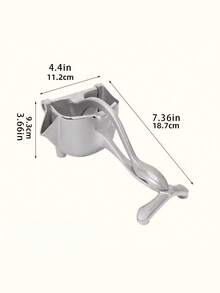 Stainless Steel Manual Juicer - Suitable For Both Commercial And Home Use, With A Sturdy Structure, Easy To Clean, No Power Supply Required, Suitable For Oranges, Grapefruits, Lemons, Apples, Berries, Vegetables And Other Fruits - An Ideal Choice For Restaurants And Home Kitchens. - Multicolor - View 3