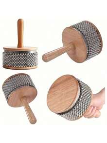 Cabasa Metal Series - Latin Rhythm Master - Authentic Percussion Instrument For Professionals & Beginners - Portable, Ergonomic Grip, Adds Depth To Your Music, Bass Clarinet, Orff Musical Instrument, Bass Drum Pedal, Musical Instruments Drum - Multicolor - View 2