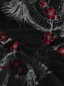 ROMWE Avant 新款中国风性感露背吊带蝴蝶结吊带背心 - 黑色 - 查看 4