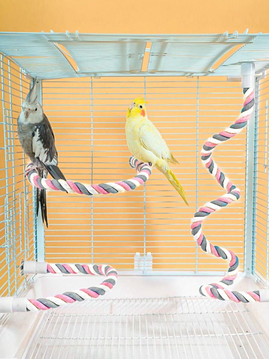 Parrot Rotating Climbing Rod, Designed As A Parrot Climbing Swing Toy Atand Decorative Item.