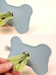 PETSIN 1 hộp đựng túi đựng phân thú cưng, túi đựng phân chó khi dắt chó đi dạo, túi chứa đồ, túi đựng chất thải hình xương cho thú cưng, đồ dùng cho thú cưng - Túi đựng phân xương 1 - Xem 6