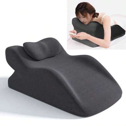 1PC Relaxing Prone Pillow Face Down Pillow Ergonomic Memory Foam Sleeping Pillow Bed Soft Wedge Support For Reading Use Phone