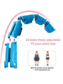21 Phần 24 Phần / 27 Phần / 30 Phần Thể dục Tạo hình Giảm béo Giảm eo và mỡ - Màu xanh lam - Xem 2