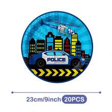 蓝色背景星空城市车站一次性餐盘、餐巾纸和杯子套装，可供20位客人使用。这款一次性派对套装（包括餐盘、餐巾纸和杯子）非常适合生日派对、婚礼和家庭野餐。 - 查看 8