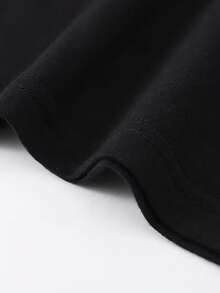 Manfinity Dauomo 男士休闲短袖T恤，印有日式锦鲤图案，宽松休闲印花T恤，日常穿着 - 白色 - 查看 6