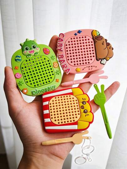 1PC Mini Magnetic Fidget Stress Relief Steel Ball Drawing Board With Keychain, Portable Anti-Anxiety Sensory Toy For Adults - Fun Office Desk Gadget, Travel Fidget Puzzle (Ideal Gift For ADHD)