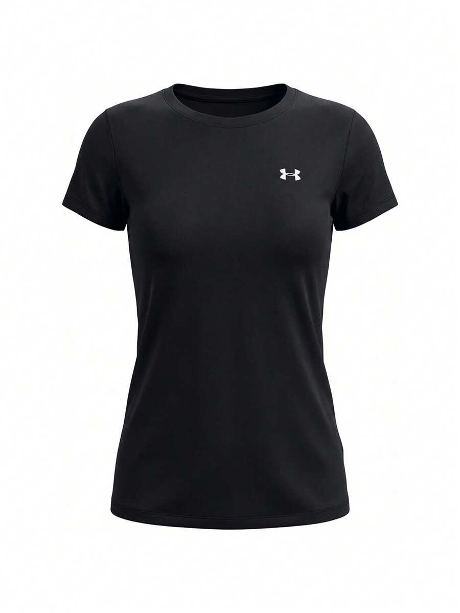 Under Armour HeatGear Women's Short Sleeve Shirt Black - Black - View 1