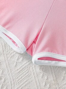 Sparklyn Tween Girls' Tie Waist Trim Casual Versatile Shorts - Multicolor - View 3