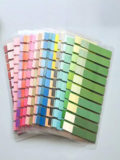 4000 etiquetas índice, 200 hojas, 1 paquete, 20 diseños, pestañas autoadhesivas, marcadores de página, blocs de notas para escuela, oficina, suministros escolares, estudiantes, profesores