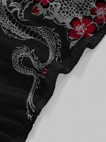 ROMWE Avant 新款中国风性感露背吊带蝴蝶结吊带背心 - 黑色 - 查看 3