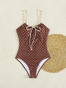 Swim Vcay Áo tắm liền thân nữ, thiết kế gợi cảm, thoải mái, kiểu dáng đi nghỉ mát, dây đeo vai có thể điều chỉnh, thích hợp cho mùa xuân/hè. - Nhiều màu - Xem 2