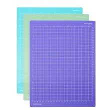 8.5x12 英寸切割垫 - 高精度防滑垫，适用于 Silhouette Cameo、乙烯基切割和工艺品制作，自愈表面可保护工作台 - 网状粘合防滑切割垫，适用于工艺品制作、拼布、缝纫、剪贴簿制作和所有艺术创作，非常适合 DIY 工艺品和纸雕，保护您的工作台面 - 均碼 - 查看 5
