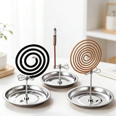 Madebyblanc Giá đỡ từ tính, giá đỡ bằng thép không gỉ, giá đỡ gỗ đàn hương, tháp đốt hương, thiết bị cắm và lấy hương, với lực hút từ cực mạnh, có thể dễ dàng gắn vào các vật bằng sắt, thiết thực và tiện lợi, kẹp chắc chắn để tránh rơi, kẹp điều chỉnh lên xuống để tiết kiệm không gian, khay đựng tro dễ vệ sinh, dung tích phù hợp, dễ làm sạch, dễ lắp đặt và sử dụng, vật dụng thiết yếu cho gia đình.