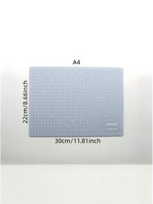 1片半透明自愈切割垫，适用于剪贴簿、贴纸制作，A4/A5尺寸PVC双面工艺垫，适用于美工刀、绗缝、缝纫、橡皮章雕刻、DIY工艺用品 - A - 查看 3