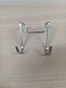 6个/4个/1个 304不锈钢双S型挂钩架，重型金属免钻孔橱柜挂钩收纳架，不锈钢橱柜挂钩，简约免钻孔橱柜门/抽屉挂钩，适用于家庭浴室浴室配件浴室工具 - 彩色 - 查看 4