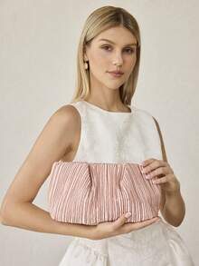 MOTF PREMIUM Túi xách nữ, thời trang và thanh lịch, phù hợp cho sử dụng hàng ngày, các buổi gặp mặt, tiệc tùng, kỳ nghỉ và các dịp khác. - Hồng - Xem 6