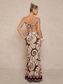 Lumalex 女士无袖海星印花连衣裙 - 彩色 - 查看 8