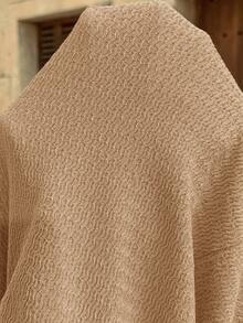 SHEIN Bộ áo liền quần bầu không tay cổ trái tim khoét xoắn dáng rộng, kiểu dáng thường ngày. - Màu Khaki - Xem 7