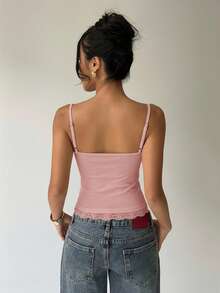 Aloruh Women Tank Tops & Camis - Pink - View 2